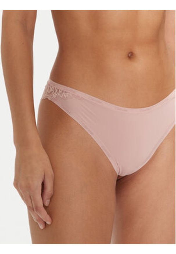 Calvin Klein Underwear Figi brazylijskie 000QF7829E Różowy. Kolor: różowy. Materiał: syntetyk