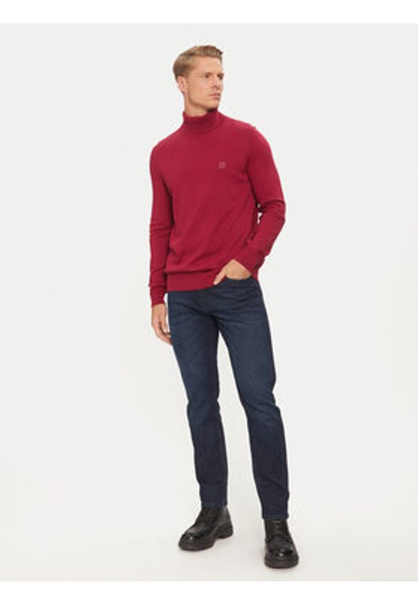 BOSS - Boss Jeansy Delaware 50524018 Granatowy Slim Fit. Kolor: niebieski