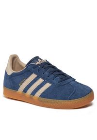 Adidas - adidas Sneakersy Gazelle J IE8605 Granatowy. Kolor: niebieski. Materiał: zamsz, skóra. Model: Adidas Gazelle #6
