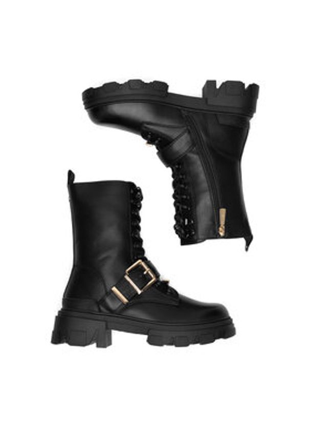 Beverly Hills Polo Club Trapery HY58099-1 Czarny. Kolor: czarny. Materiał: materiał