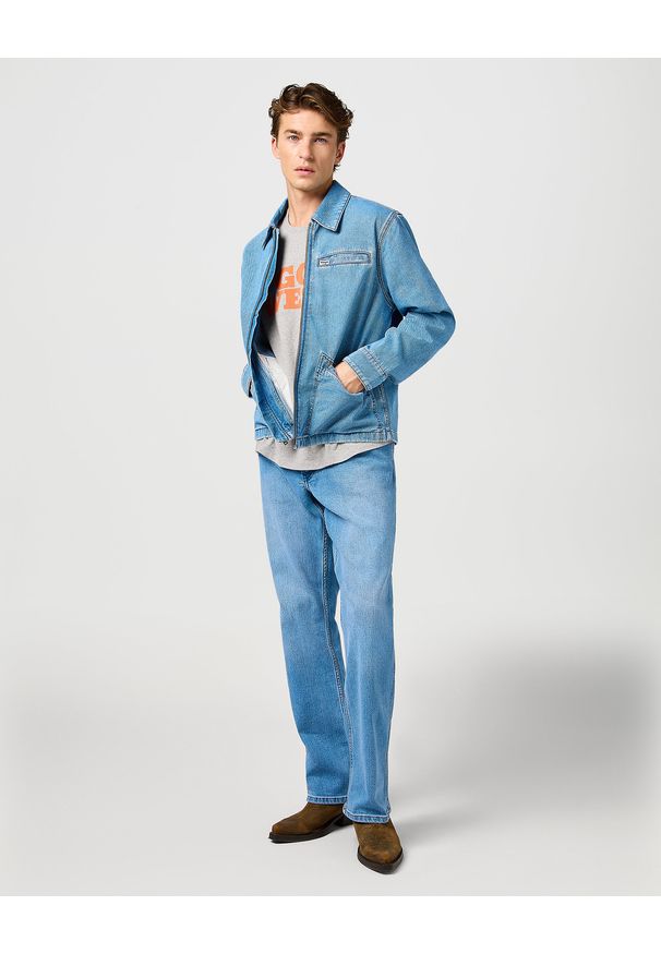 Wrangler - MESKIE SPODNIE WRANGLER HORIZON BOHEMIAN BLUE 112362431