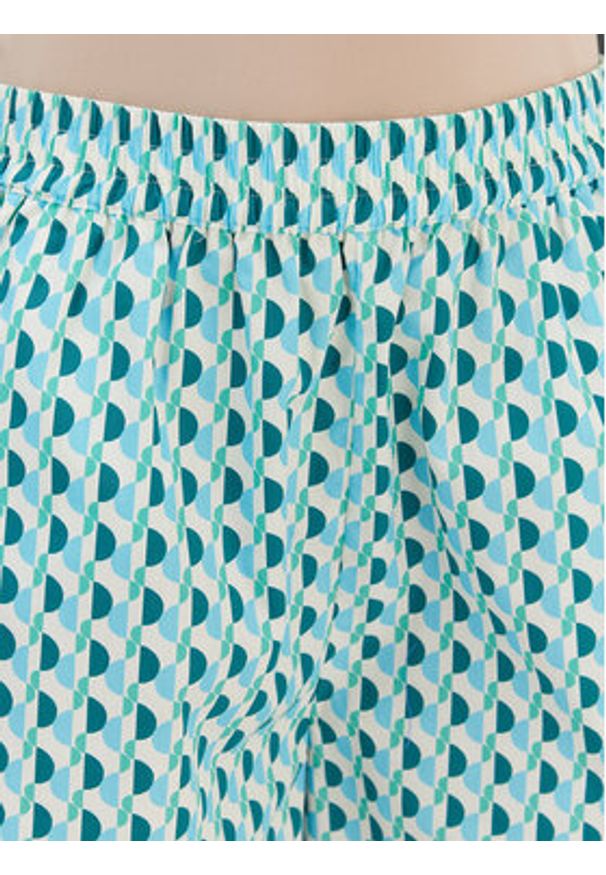 Seafolly Szorty materiałowe Sorrento 55576-SH Zielony Regular Fit. Kolor: zielony. Materiał: bawełna