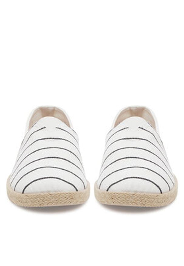 Quiksilver Espadryle WAVESTRIDE-01 Biały. Kolor: biały. Materiał: materiał