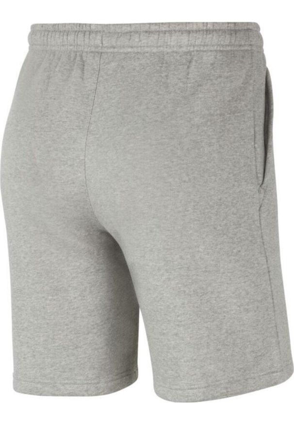 Spodenki dla dzieci treningowe Nike Flecee Park 20 Short KZ. Kolor: szary