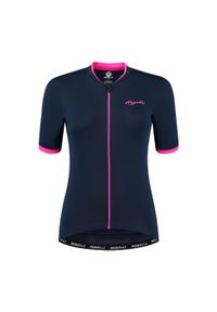 ROGELLI - Koszulka rowerowa damska Rogelli ESSENTIAL z krótkim rękawem. Kolor: niebieski, wielokolorowy, różowy. Długość rękawa: krótki rękaw. Długość: krótkie. Sport: kolarstwo #2