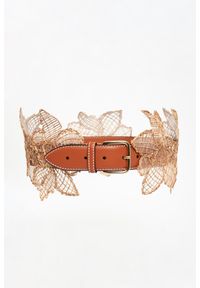 Ermanno Scervino Life - Pasek damski pleciony ERMANNO SCERVINO LIFE