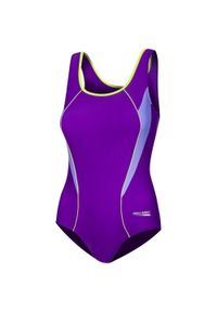 Strój pływacki damski jednoczęściowy Aqua Speed Kate. Kolor: fioletowy, różowy, wielokolorowy #1