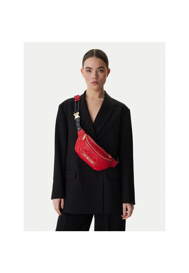 Love Moschino - Nerka LOVE MOSCHINO. Kolor: czerwony