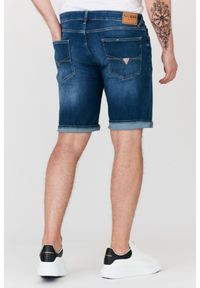 Guess - GUESS Jeansowe szorty męskie. Kolor: niebieski. Materiał: bawełna #3