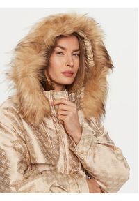 Guess Parka W4BL35 WFIR2 Beżowy Regular Fit. Kolor: beżowy. Materiał: syntetyk #3