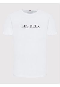 Les Deux T-Shirt LDM101099 Biały Regular Fit. Kolor: biały. Materiał: bawełna