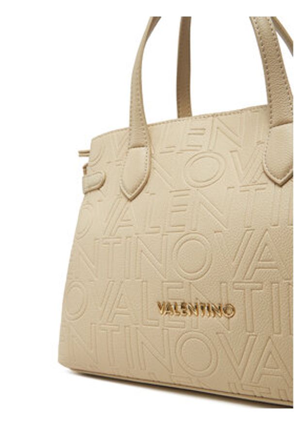 VALENTINO - Valentino Torebka Pansy VBS8PG04 Écru. Kolor: kremowy. Materiał: skórzane