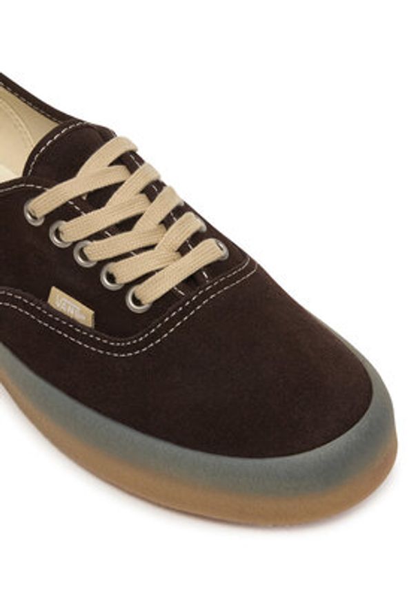 Vans Tenisówki Authentic VN000D7Y3N11 Brązowy. Kolor: brązowy. Materiał: skóra, zamsz