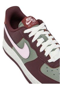 Nike Sneakersy Air Force 1 '07 Next Nature Wmns HQ4047 Bordowy. Kolor: czerwony. Materiał: skóra. Model: Nike Air Force #6