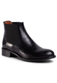 Sztyblety Solo Femme 33940-04-L45/000-13-00 Czarny. Kolor: czarny. Materiał: skóra #1