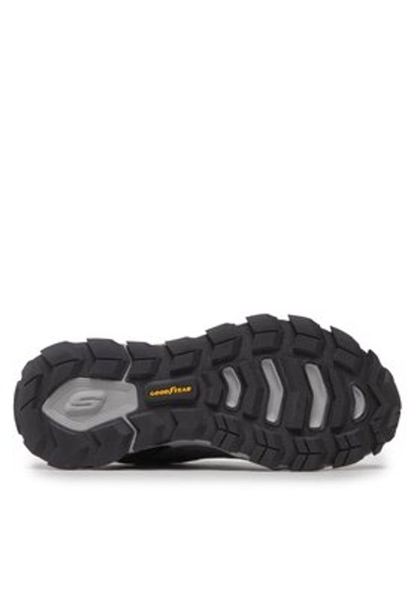 skechers - Skechers Sneakersy Max Protect 237303/BKCC Szary. Kolor: szary. Materiał: skóra
