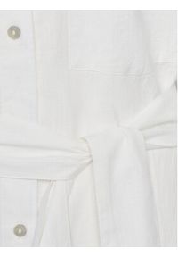Gina Tricot Sukienka koszulowa 20643 Biały Regular Fit. Kolor: biały. Materiał: bawełna. Typ sukienki: koszulowe #3