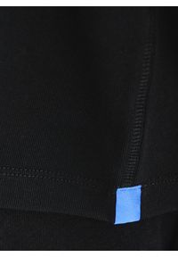 Pako Lorente - PAKO LORENTE - Czarny t-shirt oversize. Okazja: na co dzień. Kolor: czarny, brązowy, biały. Materiał: bawełna. Styl: casual #3