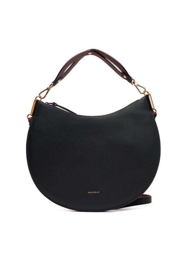 Coccinelle Torebka QKF Coccinellesunup E1 QKF 13 01 01 Czarny. Kolor: czarny. Materiał: skórzane