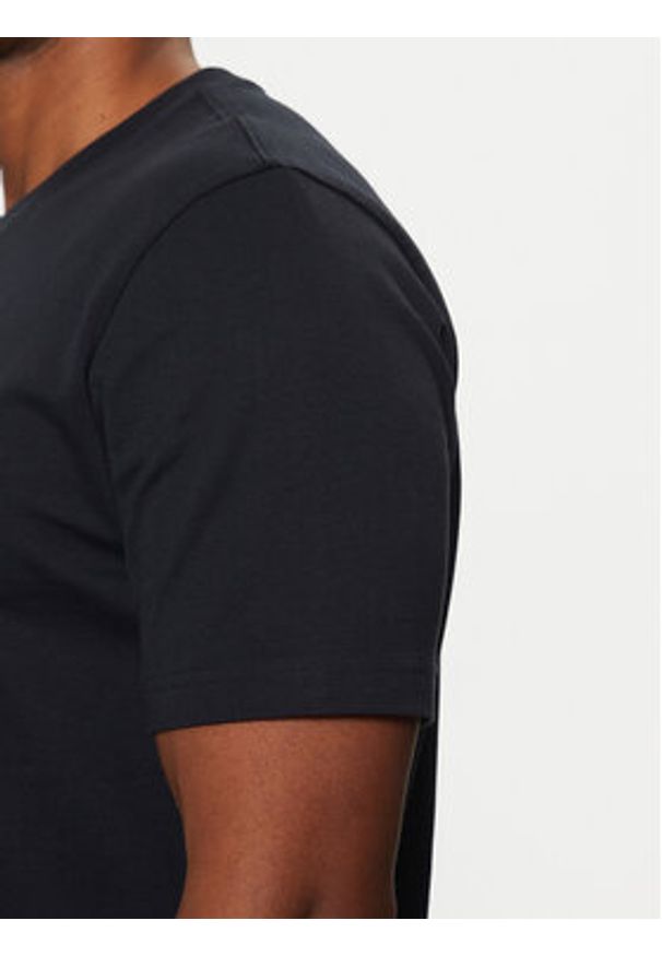 BOSS T-Shirt Te_Mextour 50535079 Granatowy Regular Fit. Kolor: niebieski. Materiał: bawełna