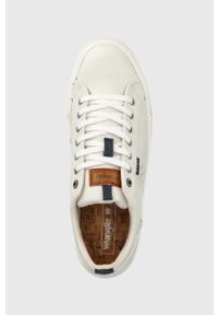 Wrangler buty Clay Vegan męskie kolor biały. Zapięcie: sznurówki. Kolor: biały. Materiał: guma. Obcas: na obcasie. Wysokość obcasa: niski #2