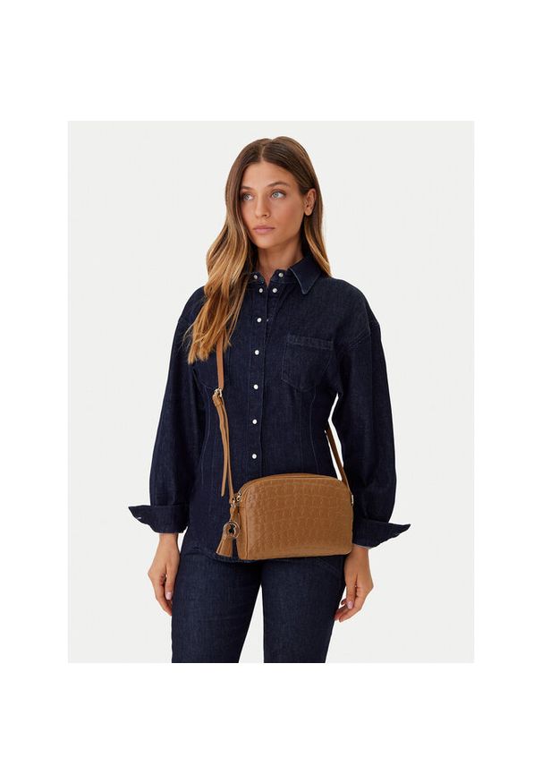 Tous - Torebka TOUS. Kolor: brązowy