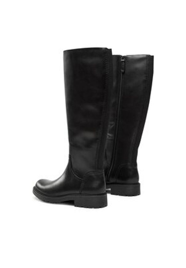 Clarks Kozaki Orinoco2 Rise 261747894 Czarny. Kolor: czarny. Materiał: skóra
