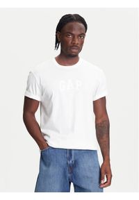GAP - Gap T-Shirt 782369-01 Biały Regular Fit. Kolor: biały. Materiał: bawełna