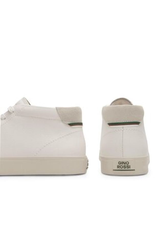 Gino Rossi Sneakersy LUCA-03 123AM Biały. Kolor: biały. Materiał: skóra