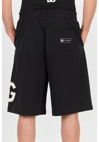 Dolce and Gabbana - DOLCE & GABBANA Czarne męskie spodenki, Rozmiar 54. Kolor: czarny #5