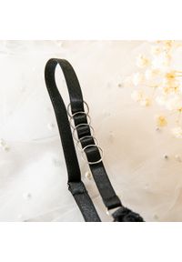 Intica - Body z koronką na specjalne okazje Orminda. Kolor: czarny. Materiał: koronka. Wzór: koronka #9