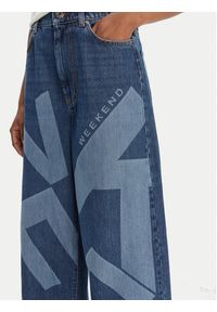 Weekend Max Mara Jeansy Vortice 2615181011 Granatowy Wide Leg. Kolor: niebieski #3