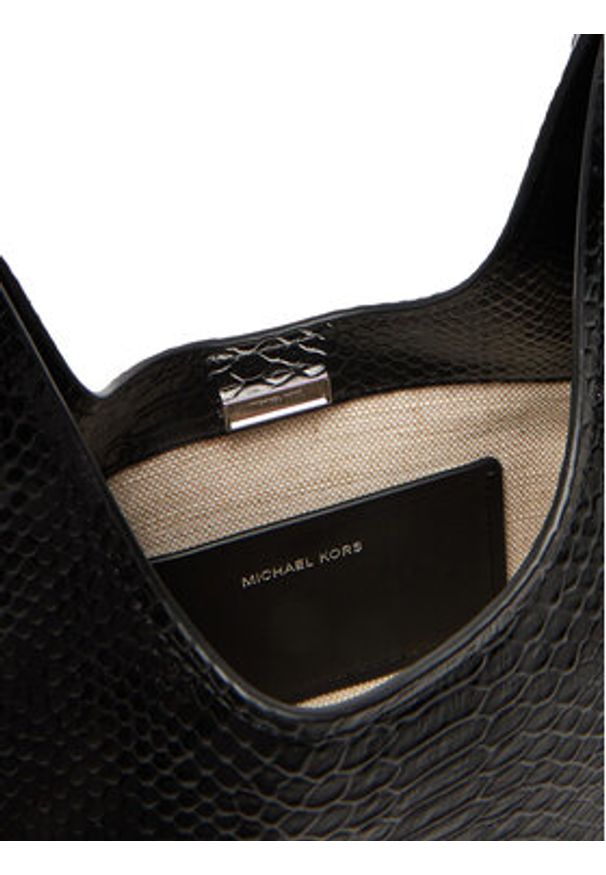 MICHAEL Michael Kors Torebka Nolita 30T5SY5H1E Czarny. Kolor: czarny. Materiał: skórzane