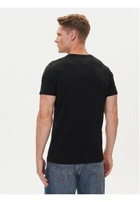 Tommy Jeans T-Shirt DM0DM04411 Czarny Slim Fit. Kolor: czarny. Materiał: bawełna #5