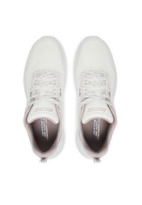 skechers - Skechers Sneakersy Bobs Moda Flex 117730/WHT Biały. Kolor: biały. Materiał: materiał #4