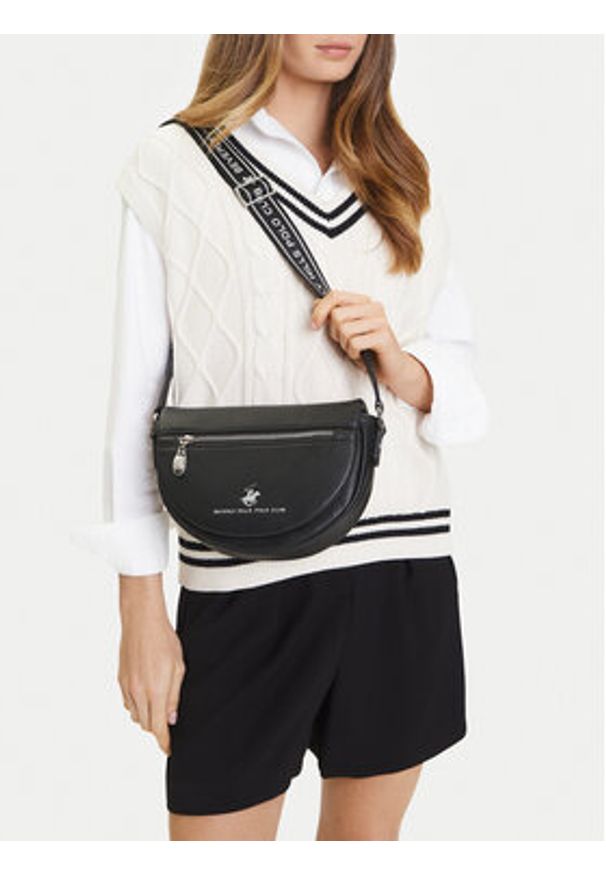 Beverly Hills Polo Club Torebka C-BHPC-C-009-07 Czarny. Kolor: czarny