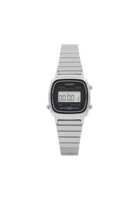 Zegarek Casio. Kolor: srebrny. Styl: vintage