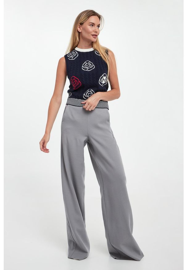 Marella Sport - Kamizelka damska wełniana Didimo MARELLA SPORT. Materiał: wełna. Styl: sportowy