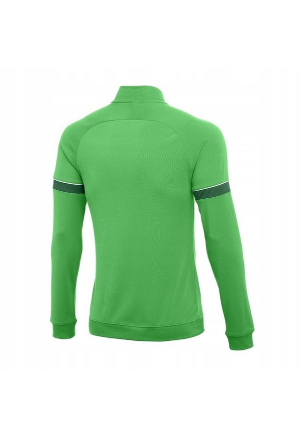 Nike - Męska Kurtka Dresowa Academy 21 DriFIT. Kolor: zielony. Materiał: dresówka