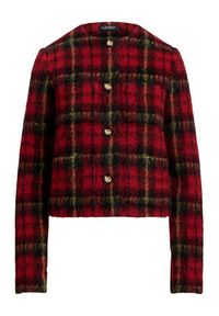 Lauren Ralph Lauren - LAUREN RALPH LAUREN Marynarka 200P02014001 Czerwony Regular Fit. Kolor: czerwony #5