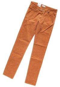 Wrangler - SPODNIE WRANGLER DAMSKIE SLIM COPPER W28LEK42U. Materiał: sztruks #5