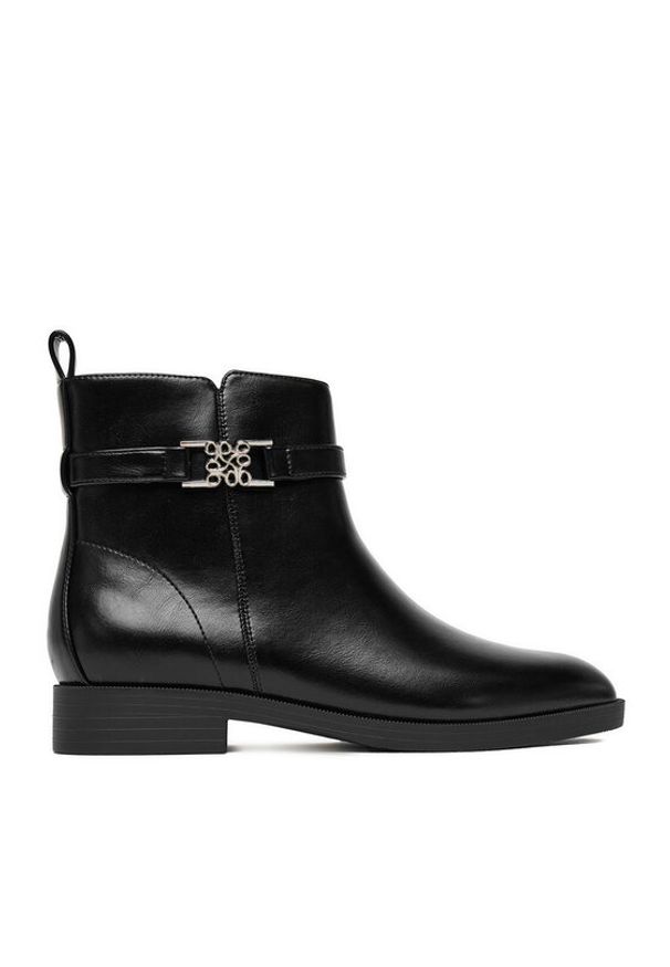 Nine West Botki CEO-NADIM-01 Czarny. Kolor: czarny. Materiał: skóra, materiał