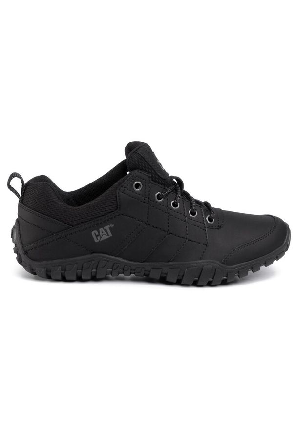 Półbuty CAT Footwear. Okazja: na co dzień. Kolor: czarny. Styl: casual