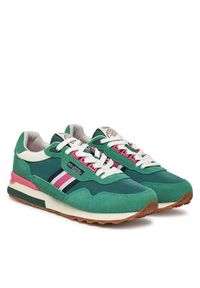 Pepe Jeans Sneakersy Kingston Heritage W PLS40033 Zielony. Kolor: zielony. Materiał: zamsz, skóra