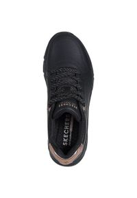 skechers - Adidasy Skechers Uno Icon - Idolized Air, Kobiety. Kolor: czarny. Materiał: syntetyk, materiał. Sport: fitness
