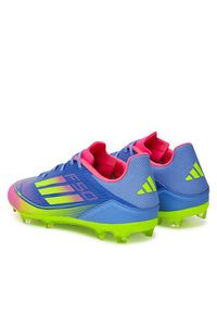 Adidas - adidas Buty do piłki nożnej F50 League Firm/Multi-Ground IE1290 Granatowy. Kolor: niebieski. Materiał: materiał #4