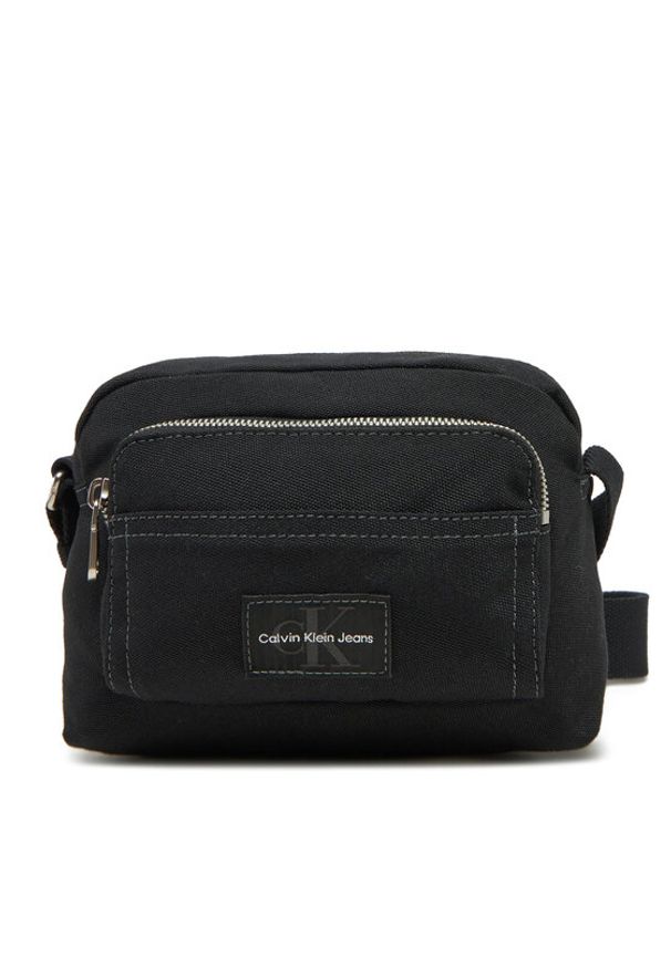 Calvin Klein Jeans Saszetka Workwear Camera Bag Frnt Pocket LV04G3092G Czarny. Kolor: czarny. Materiał: materiał