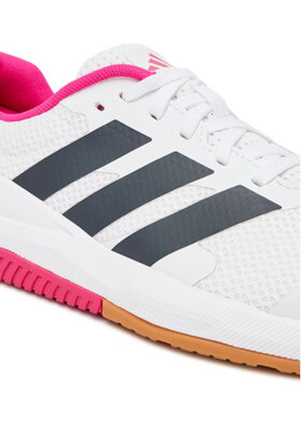 Adidas - adidas Buty na siłownię Dropset Base JS3164 Biały. Kolor: biały. Materiał: materiał. Sport: fitness