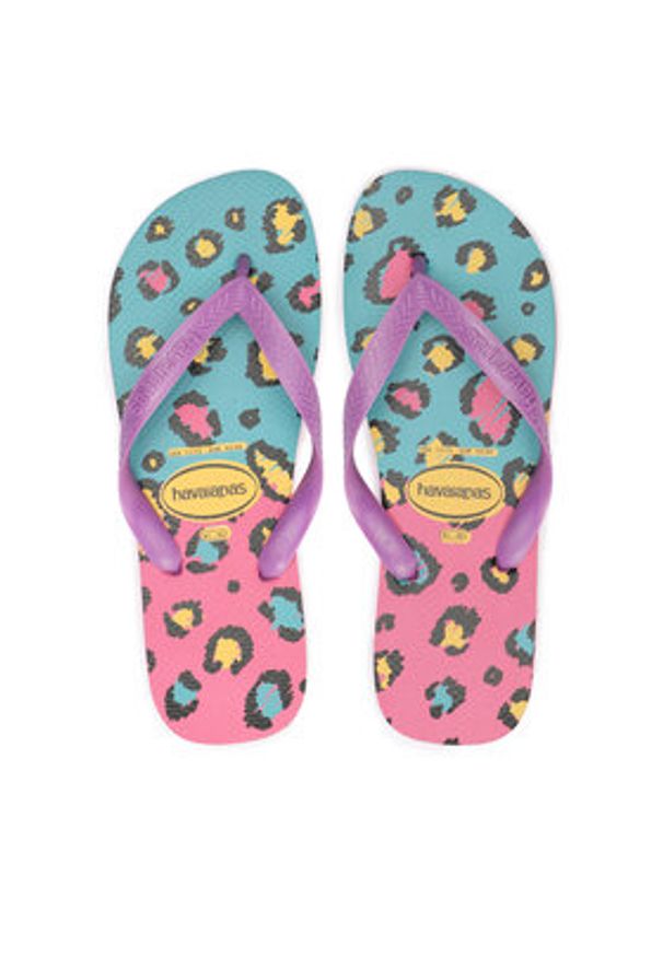 Havaianas Japonki 41329200129 Kolorowy. Materiał: guma. Wzór: kolorowy