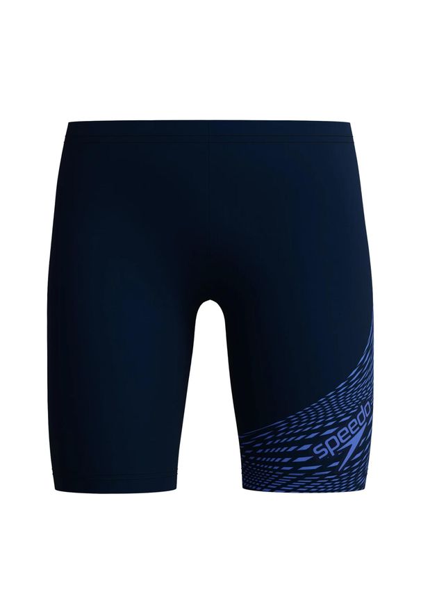 Speedo - Chłopięce Spodenki Kąpielowe Z Logo Medley Jammer. Kolor: niebieski